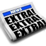 Newspaper reading "Extra, Extra, Extra" in bold black letters with a blue tab that says "NEWS" in white lettering. Receive our Newsletter! Don't miss information about the selective implementation of the ACA and much more.